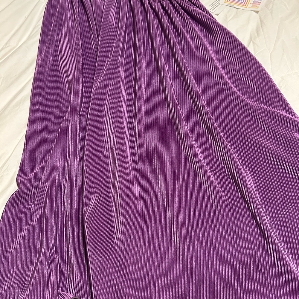 LuLaRoe A-Line Skirt in Rich Purple